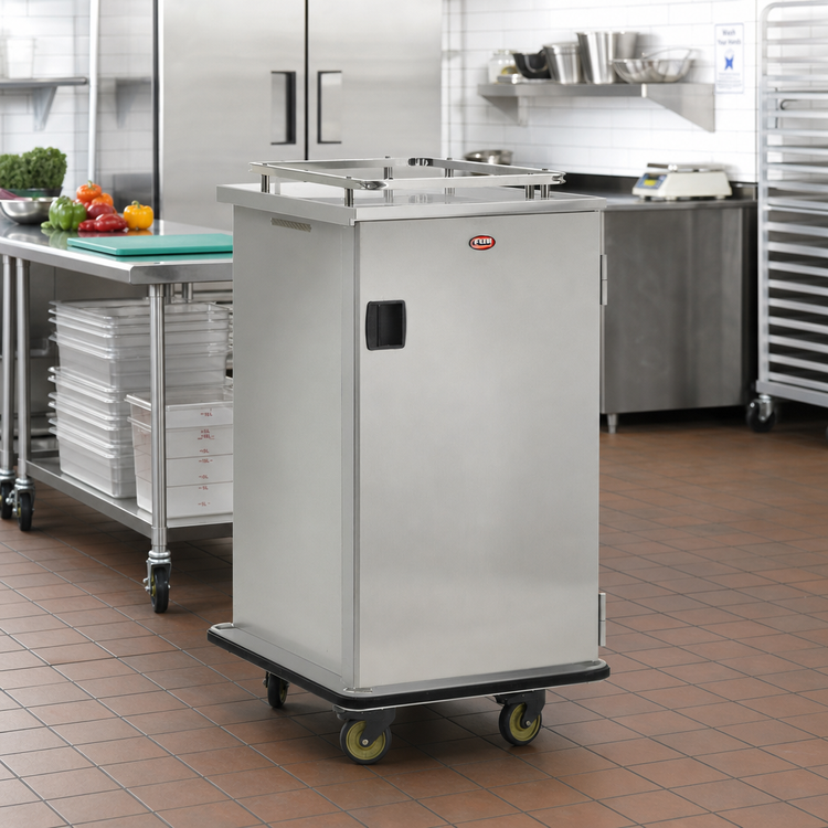 Product image #3 for FWE Mobile Non-Insulated Patient Tray Cart with 16 15-Inch x 20-Inch or 8 18-Inch x 26-Inch Tray Capacity
