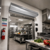 Thumbnail image #3 for Berner Architectural Icon 10 Series 96-Inch Electric Heated Air Curtain with 2 Motors