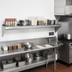 Thumbnail image #2 for Advance Tabco Special Value Series 96-Inch x 12-Inch Wall-Mounted Shelf, 18-Gauge 430 Stainless Steel