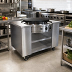 Thumbnail image #2 for Evo Affinity 30Gp DCS 30-Inch Circular Natural Gas Freestanding Display Cooking Station