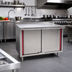 Thumbnail image #2 for Spec-Master Marine Series Enclosed Work Table with Cabinet Base and Sliding Doors, 48 x 30 Inches