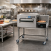 Thumbnail image #2 for Lincoln Impinger II Front-Loading Single-Deck Electric Conveyor Pizza Oven, 56-Inch Wide, 240V, 3-Phase