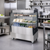 Thumbnail image #2 for Open Curved Countertop Refrigerated Display Case, 200 Liters (7.06 Cu. Ft.), Stainless Steel