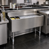 Thumbnail image #2 for 48-Inch Underbar Ice Bin with 12-Inch Deep Insulated Bin, Sliding Lid, and 7-Circuit Cold Plate