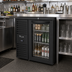 Thumbnail image #2 for True Premier Bar 32-Inch One-Section Refrigerated Back Bar Cooler with Locking Glass Door