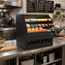 Thumbnail image #2 for Fusion® Self-Service Countertop Refrigerated Merchandiser, 51-Inch Wide, Open Front, Curved Ends, Remote Refrigeration