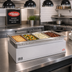Thumbnail image #2 for Hatco HWBI-43D Rectangular Drop-In Heated Well with Drain, Insulated, 4 Third-Size Pan Capacity