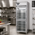 Thumbnail image #2 for Continental Refrigerator D1FESNGDHD Designer Line One-Section Extra-Wide Shallow Depth Reach-In Display Freezer with Half-Height Glass Doors
