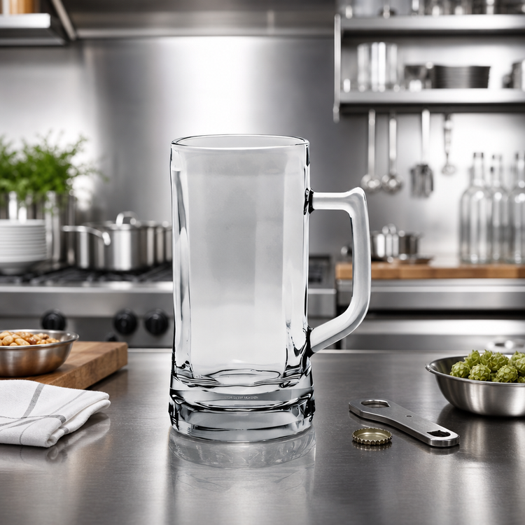 Product image #3 for Ocean Munich 21.5 oz Clear Glass Beer Mug