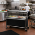 Thumbnail image #2 for Atlas Metal CARM-6 Mobile Cold Food Serving Counter with (6) Pan Capacity