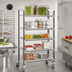 Thumbnail image #2 for Cambro Camshelving Elements XTRA 5-Tier Vented Mobile Starter Unit, 21
