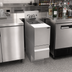 Thumbnail image #2 for Krowne Alchemy Series 12-Inch Wide Underbar Speed Station / Dump Sink with Cutting Board