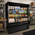 Thumbnail image #2 for Howard-McCray 35E Series Dairy Open Merchandiser Open-Air Cooler, 75