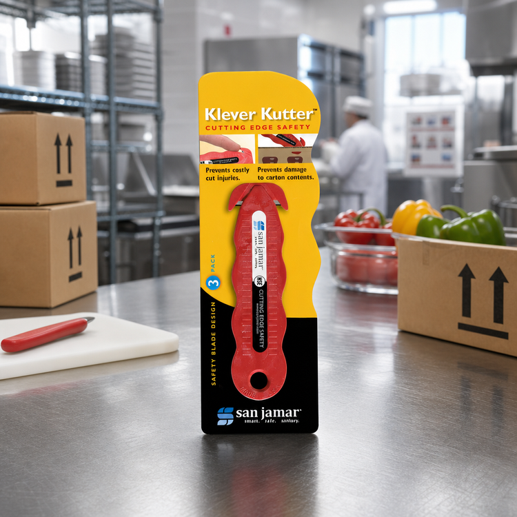 Product image #2 for Klever Kutter™ Disposable Carton Opener, Red 3-Pack