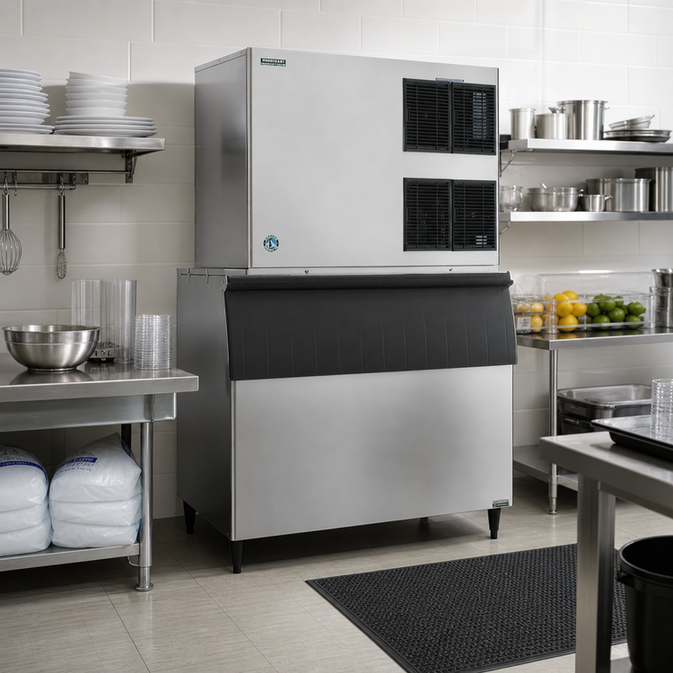 Product image #2 for Hoshizaki KM-1900SAJ 48-Inch Stackable Crescent Cube Ice Maker