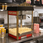 Thumbnail image #3 for Winco Benchmark 11040 Electric Countertop Popcorn Popper, 4-oz Kettle, 85 qt/hr, Heated Warming Deck