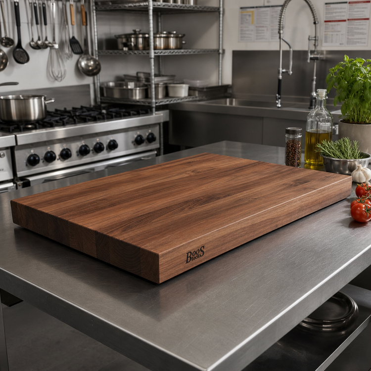Product image #2 for John Boos Boos Block American Black Walnut Kitchen Countertop, 36 x 25 x 1-1/2 Inch, Varnique Finish
