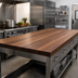 Thumbnail image #2 for John Boos Boos Block 84-Inch x 36-Inch x 2-1/4-Inch American Black Walnut Edge-Grain Countertop with Varnique Finish