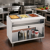 Thumbnail image #2 for Randell 3312 33-Inch Electric Common Water Bath Hot Food Table with Open Shelf Base
