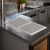 Thumbnail image #2 for Perlick 42-Inch Drop-In Stainless Steel Drip Tray Trough with Removable Glass Racks