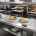 Thumbnail image #2 for Vollrath 38 Inch Flush Mount Drop-In Heated Shelf with Dual Warming Zones, Stainless Steel, 120V