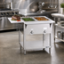 Thumbnail image #2 for Aerohot Electric Hot Food Station with 2 Sealed Wells, Open Base and Carving Board