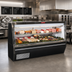 Thumbnail image #2 for Howard-McCray 34N Series Remote Double Duty Deli Meat & Cheese Service Case, 144 Inch, Straight Glass, LED Lighting, Black Exterior