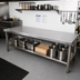 Thumbnail image #2 for John Boos 96-Inch x 27-Inch Stainless Steel Countertop With No Backsplash