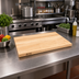 Thumbnail image #2 for John Boos Boos Block Northern Hard Rock Maple Kitchen Countertop, 18 x 25 x 1-1/2-Inch Thick, Varnique Finish