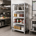 Thumbnail image #2 for Channel Manufacturing ED2036-4 4-Shelf Tubular Aluminum Dunnage Shelving Rack, 36W x 20D x 64H