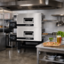 Thumbnail image #2 for Moretti Forni TT96E2S 2-Deck Electric Conveyor Pizza Oven