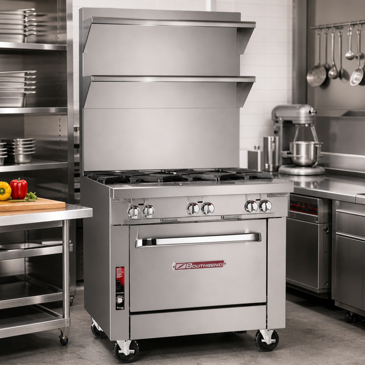 Product image #2 for Southbend Platinum Heavy Duty 12-Inch Modular Gas Hot Top Range