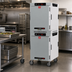 Thumbnail image #3 for Metro HotBlox™ Wide 16-Pan Dual-Cavity Mobile Insulated Holding Cabinet with Digital Touchscreen and Solid Door