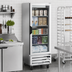 Thumbnail image #2 for Beverage Air Horizon Series 1-Section Glass Door Display Reach-In Freezer, 24 Inch Wide, Bottom Mount, 11.9 Cu. Ft.