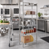 Thumbnail image #2 for EAGLEbrite 5-Tier Starter Wire Shelving Unit, 30 x 21 x 74 Inches, Zinc Finish