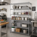Thumbnail image #2 for Metro Super Erecta Super Adjustable Chrome-Plated Wire Shelving Starter Unit, 60