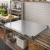 Thumbnail image #2 for Metro Super Erecta 48 x 24 Inch Solid Galvanized Shelf with Raised Ship's Edge