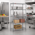 Thumbnail image #2 for Eagle Valu-Master 4-Tier Wire Starter Shelving Unit, 36