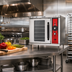 Thumbnail image #3 for Vulcan GCO2D Half-Size Single-Deck Gas Convection Oven with Solid State Controls