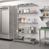 Thumbnail image #2 for Eagle Group Valu-Master 5-Tier Add-On Wire Shelving Unit, 60W x 18D x 86H, Pewter Gray Epoxy