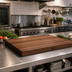 Thumbnail image #2 for Boos Block 42-Inch x 25-Inch American Black Walnut Edge Grain Kitchen Countertop
