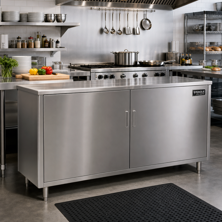 Product image #2 for Eagle Spec-Master 60-Inch Wide Plate Cabinet with Hinged Doors