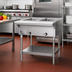 Thumbnail image #2 for Eagle Group SDHT2-208 33-Inch Wide Electric Open-Base Hot Food Table, 2 Dry Wells, Stainless Steel, 208V