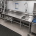 Thumbnail image #2 for 72-Inch x 30-Inch Stainless Steel Left-to-Right Soiled Dishtable with 20-Inch x 20-Inch Pre-Rinse Sink