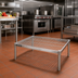 Thumbnail image #2 for Metro Super Erecta Brite Open Wire Dunnage Rack Platform, 21 x 24 Inches, 14.5 Inches High