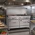 Thumbnail image #2 for Southbend Ultimate 60-Inch Commercial Gas Restaurant Range with 6 Burners, 24-Inch Griddle and 2 Standard Ovens
