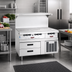 Thumbnail image #2 for Garland Arctic Fire 51-Inch Two-Section Freezer Base with 4 Self-Closing Drawers, Remote Refrigeration