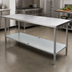 Thumbnail image #2 for Advance Tabco Galvanized Steel Work Table Undershelf for 96