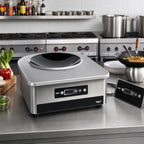 Thumbnail image #2 for Vollrath Volrath 6958301-DI Countertop Stainless Steel Induction Wok Range