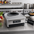 Thumbnail image #2 for Vollrath Countertop Stainless Steel Induction Wok Range